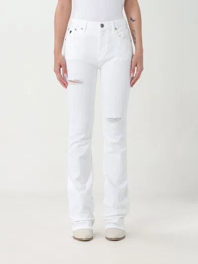 Victory Gate Jeans  Woman In White
