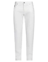 Victory Gate Man Jeans White Size 34 Cotton In White