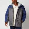 Victory Mens Water Resistant Heavyweight Tall Parka In Gray