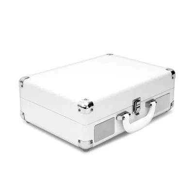 Victrola Bluetooth Suitcase Record Player In White