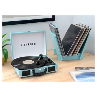 Victrola Decorative Record Player In Turquoise