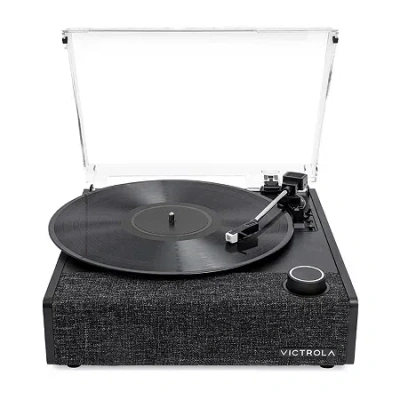 Victrola Eastwood Ii Bluetooth Record Player With 3 Speed Turntable In Black