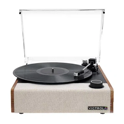 Victrola Eastwood Ii Bluetooth Record Player With 3 Speed Turntable In Brown
