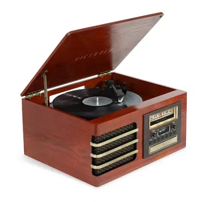 Victrola Ellington Bluetooth Record Player In Brown