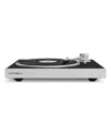 Victrola Hi-res Carbon Bluetooth Turntable With Aptx Adaptive Audio And Ortofon 2m Red Cartridge In Silver/black