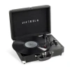 Victrola Journey+ Bluetooth Suitcase Record Player In Black