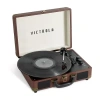 Victrola Journey+ Bluetooth Suitcase Record Player In Brown