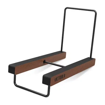 Victrola Record Stand In Brown