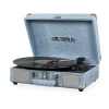 Victrola Vsc-550bt 3-speed Vintage Bluetooth Suitcase Turntable With Built-in Stereo Speakers In Blue
