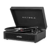 Victrola Vsc-580bt Parker Bluetooth Suitcase Record Player With 3-speed Turntable In Black