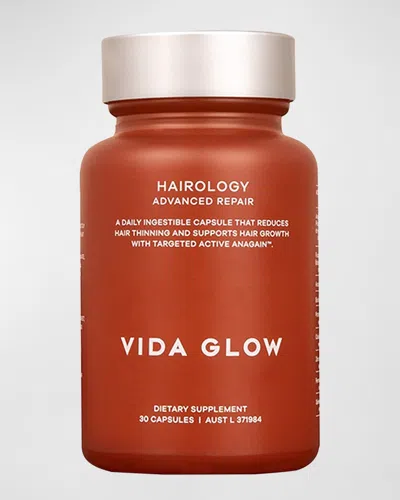 Vida Glow Hairology Advanced Repair Dietary Supplement, 30 Count In White