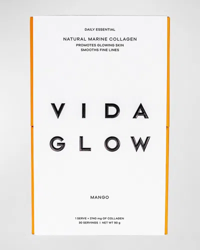 Vida Glow Mango Marine Collagen, 30 Servings In White