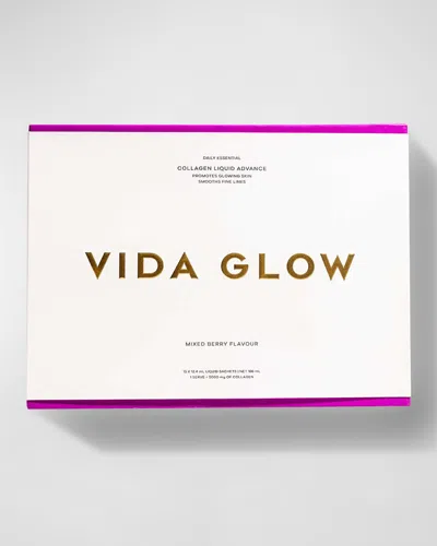 Vida Glow Mixed Berry Collagen Liquid Advance, 15 Servings In White