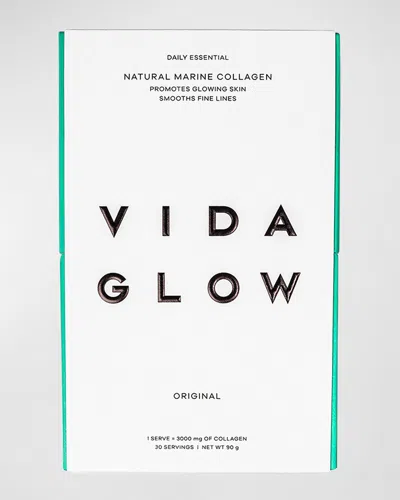 Vida Glow Original Marine Collagen, 30 Servings In White