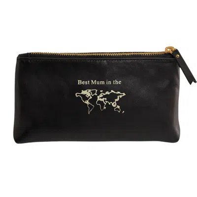 Vida Vida Black Luxury Leather Make-up Best Mum In The World