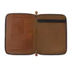 Vida Vida Brown Classic Tan Leather A4 Document Holder In Brown
