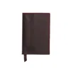 Vida Vida Classic Dark Brown Leather Passport Cover In Brown