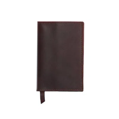 Vida Vida Classic Dark Brown Leather Passport Cover