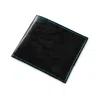 Vida Vida Men's Black / Blue Black Leather Wallet With Contrast Blue Stitch In Multi