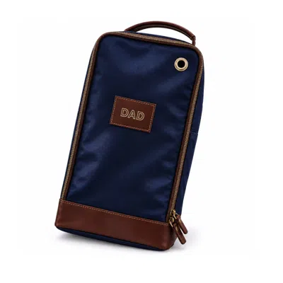 Vida Vida Men's Blue Dad Golf Or Football Boot Bag - Navy