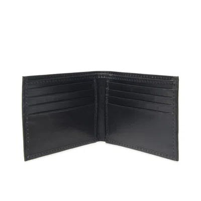 Vida Vida Men's Classic Black Leather Card Wallet