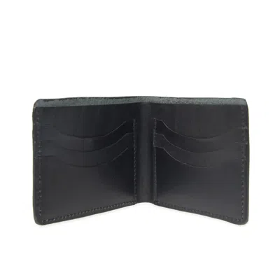 Vida Vida Men's Luxe Black Leather Wallet For Cards