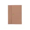 Vida Vida Pink Vida Blush Leather Passport Holder In Pink