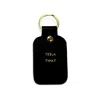Vida Vida Tesla Twat - Key Ring - Black In Black