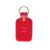 Vida Vida Tesla Twat - Key Ring - Red In Red
