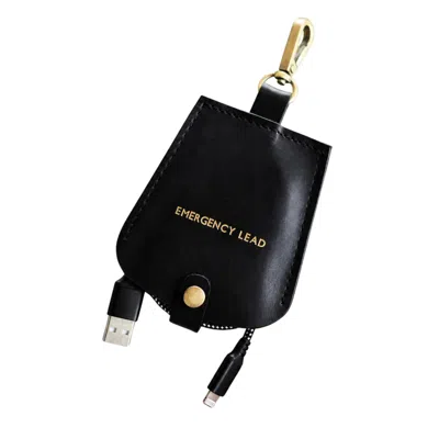 Vida Vida Usb Lead In Black Leather Cover