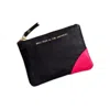 Vida Vida Women's Leather Coin Purse Black & Pink - Best Mum In The Universe In Black