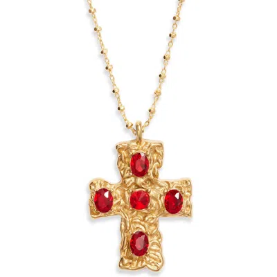 Vidakush Primary Belvedere Necklace In Gold