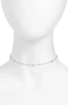 Vidakush Rain Drop Choker In Gold