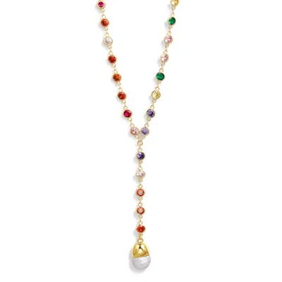Vidakush Rainbow Drop Y-necklace