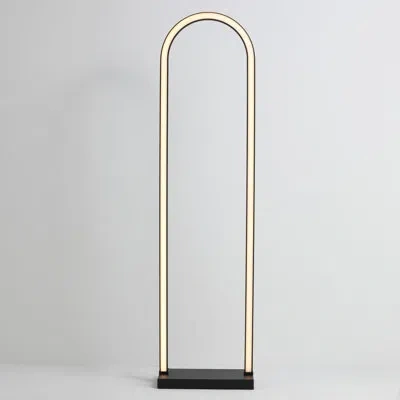 Vidalite 54" Led Arched Floor Lamp In Matte