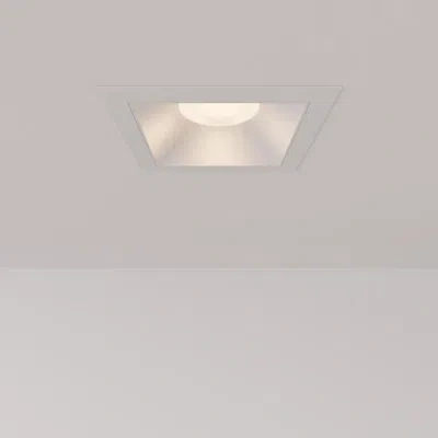 Vidalite Libra  2in Led Recessed Ceiling Light, Square Canless Downlight Kit With Selectable 5cct Col In White
