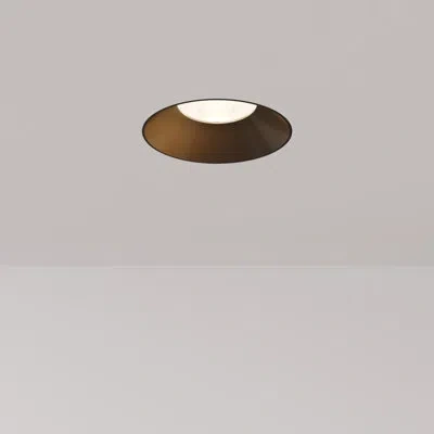 Vidalite Libra  3in Led Recessed Ceiling Light, Round Trimless Canless Downlight Kit With Selectable  In Black