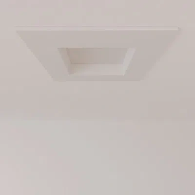 Vidalite Likora White 3 In. Square Remodel Recessed Lighting Kit, Integrated Led, 5cct, 10w, 700 Lumen, Ic Ra In Satin