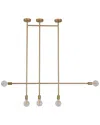 Vidalite Modern Style 5 Bulb Pendant Flush Mount