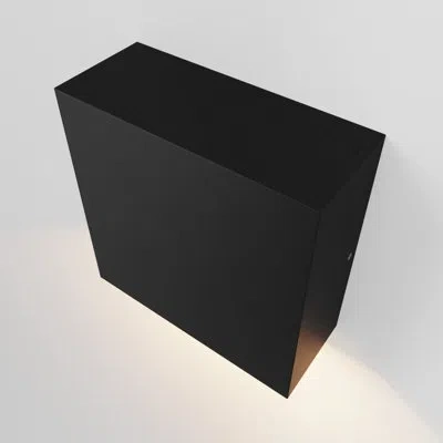 Vidalite Orion Outdoor Wall Sconce,  Light Beam, Wet Location,  Lumens, Etl & Cetl Listed In Matte Black