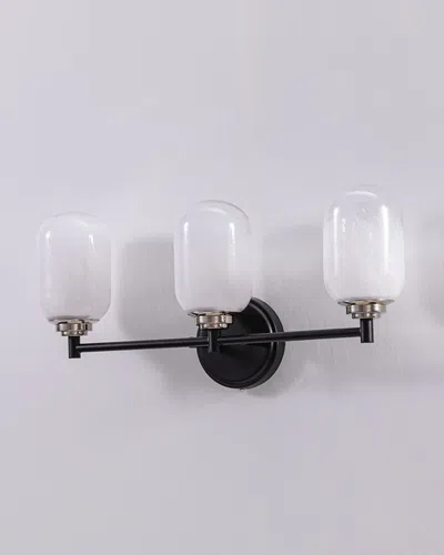 VIDALITE VIDALITE SEREN 3-LIGHT WALL SCONCE LIGHT WITH HANDMADE GLASS SHADES