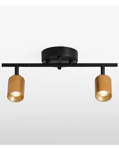 VIDALITE VIDALITE SHURA 2-LIGHT TRACK LIGHT WITH ADJUSTABLE HEADS