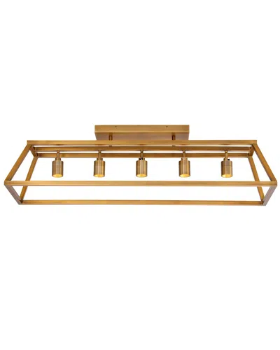 Vidalite Shura Cage 5-light Led Flush Mount