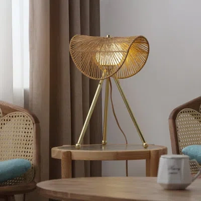 Vidalite Sovev Aluminum Tripod Lamp In Black