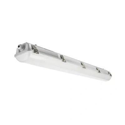 Vidalite Vapor Tight Led Light, Motion Sensor With 90 Min Emergency Backup, Wet Rated In White