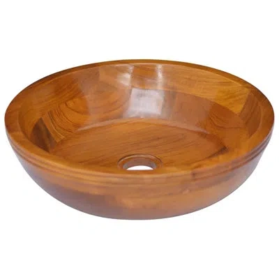 Vidaxl 15.7 Brown Bathroom Sink