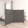 Vidaxl 2-panel Room Divider Anthracite 137"x70.9" Fabric