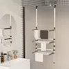 Vidaxl 3-tier Hanging Laundry Drying Rack Aluminum
