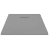 Vidaxl 39.4'' W 27.6'' D Rectangular Shower Base In Gray