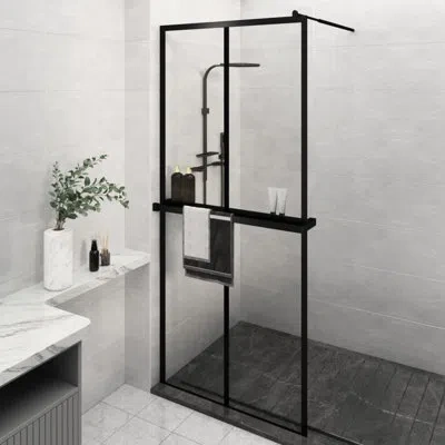 Vidaxl 39.4'' W 76.8'' H Framed Rectangle Shower Enclosure